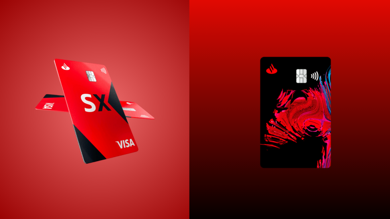 Santander SX vs. Santander Free: Entenda qual cartão de crédito faz mais sentido para o seu bolso