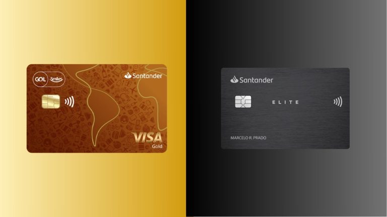 Comparativo Santander: Cartão GOL Smiles Gold x Cartão Elite Pontos, quem leva vantagem?