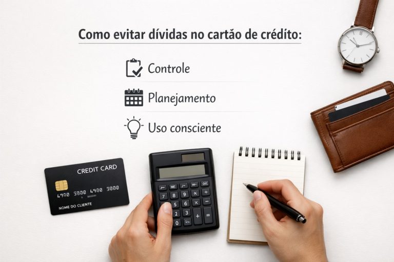 Como evitar dívidas no cartão de crédito: controle, planejamento e uso consciente