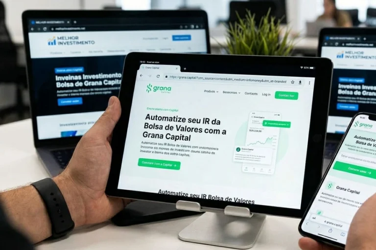 Declara IR 2026 agora com aplicativo que automatiza investimentos na Bolsa