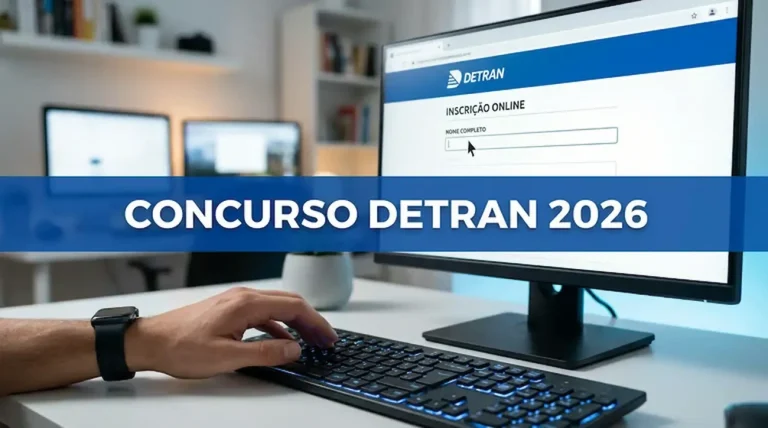 Inscreva-se hoje no Concurso Detran 2026: R$ 4,6 mil e vagas no RN