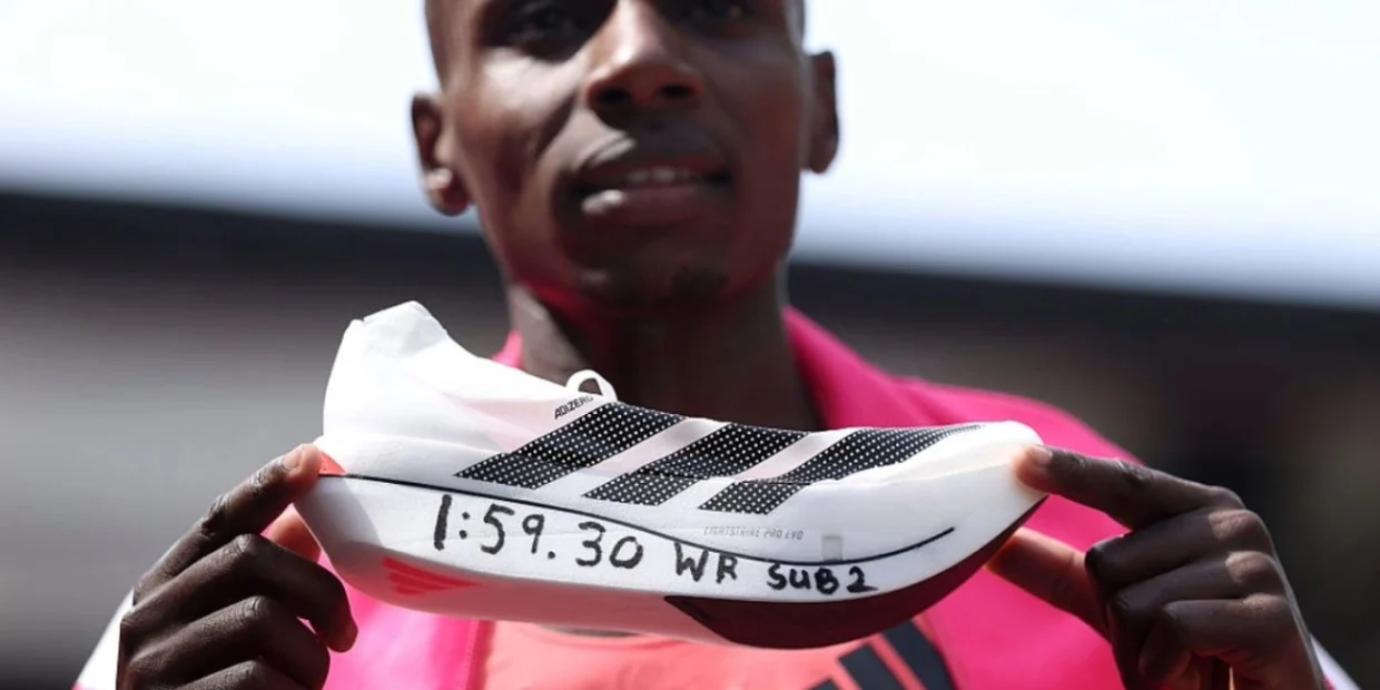 Adidas bate recorde mundial de maratona agora