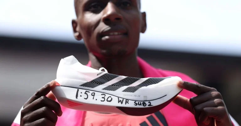Adidas bate recorde mundial de maratona agora