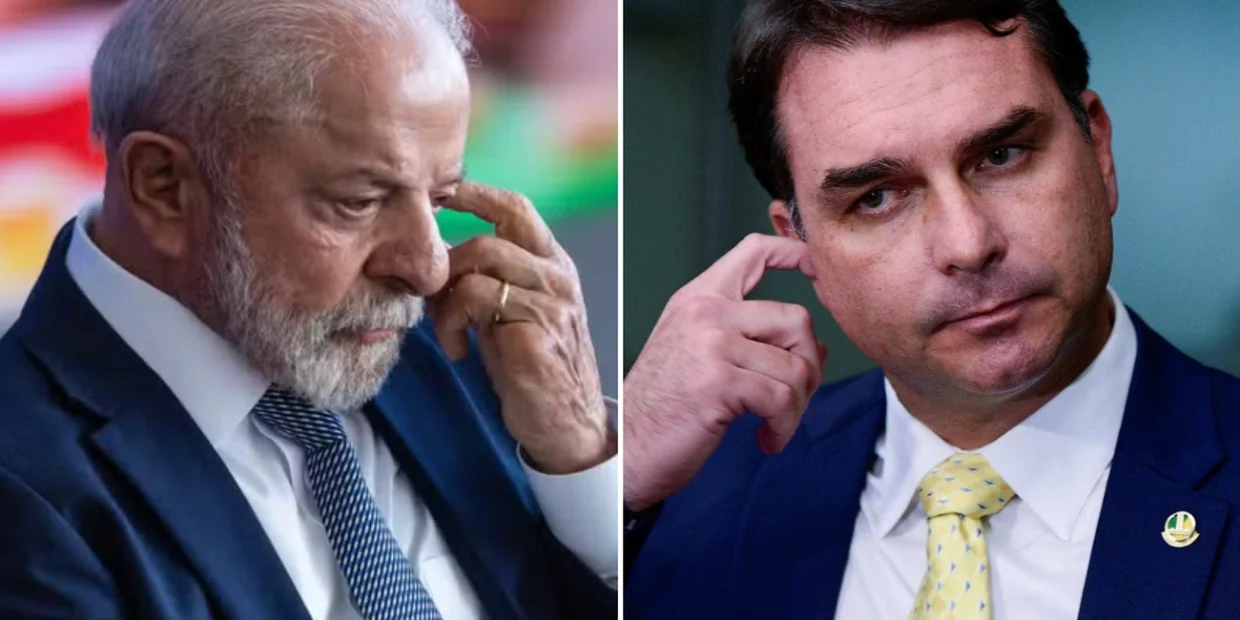 Quaest Lula e Flávio Bolsonaro empatam no 2º turno com 42% e 40% hoje