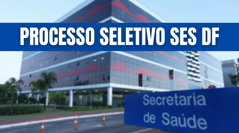 SES DF oferta 900 vagas agora para profissionais da saúde