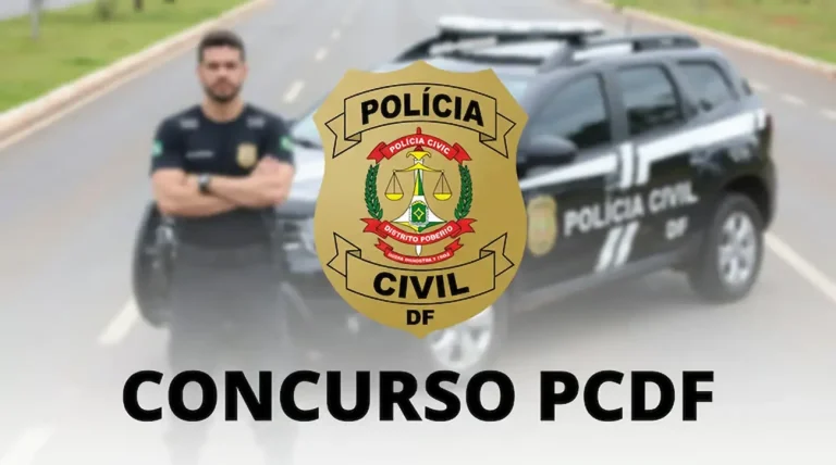 Inscrições para Delegado da PCDF abrem agora! 150 vagas e remuneração acima de R$ 26 mil para bacharéis em Direito