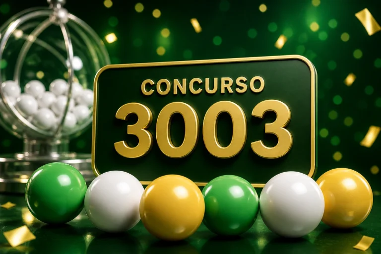 Mega-Sena 3003 acumula R$ 8 milhões após sorteio de sábado
