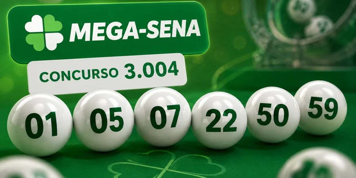 Mega-Sena acumula R$ 36 milhões agora no concurso 3004