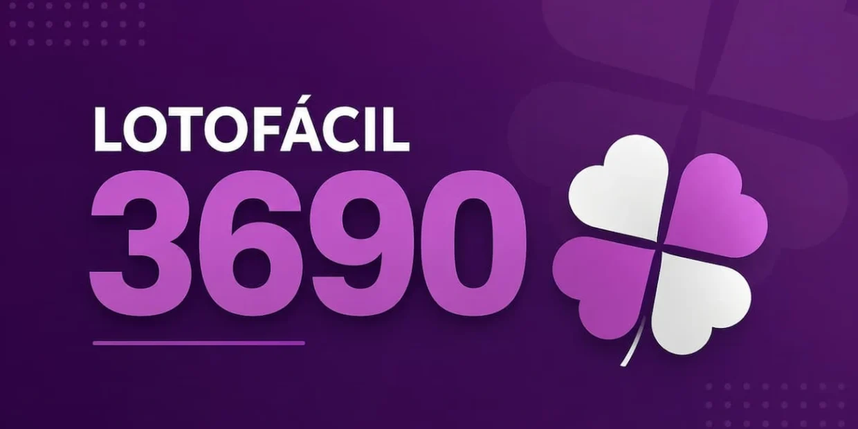 Dois ganham R$ 3,1 milhões cada hoje no sorteio Lotofácil 3690 veja números