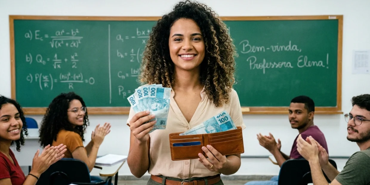 Senado aprova piso salarial de R$ 5.130,63 para professores hoje com reajuste anual reavaliado
